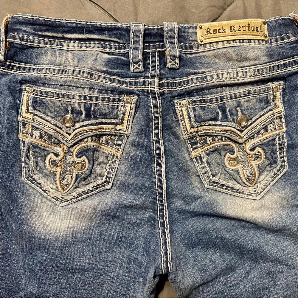 Rock Revival Low Rise Boot Stretch Jean